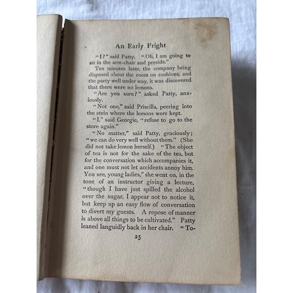 When Patty Went To College By Jean Webster 1903 First Edition Hardcover The Cent - Picture 11 of 16